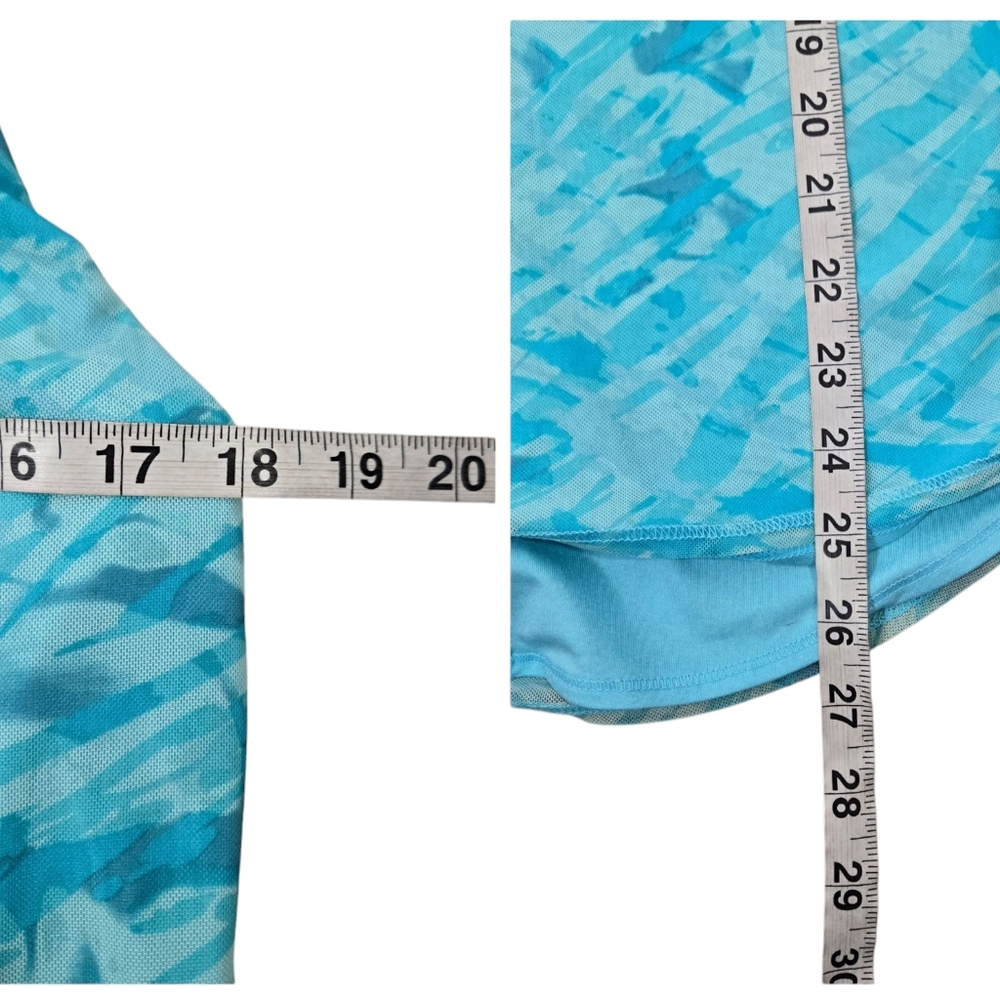 Calia Blue Mesh Reversible Racerback Top - Picture 11 of 14